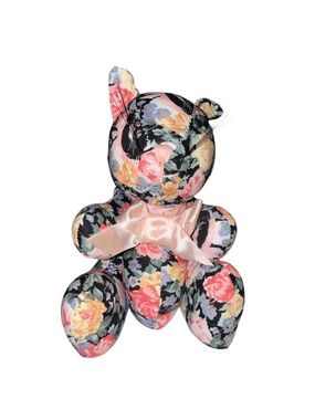 Vintage Tiny Floral Cat Applause Inc